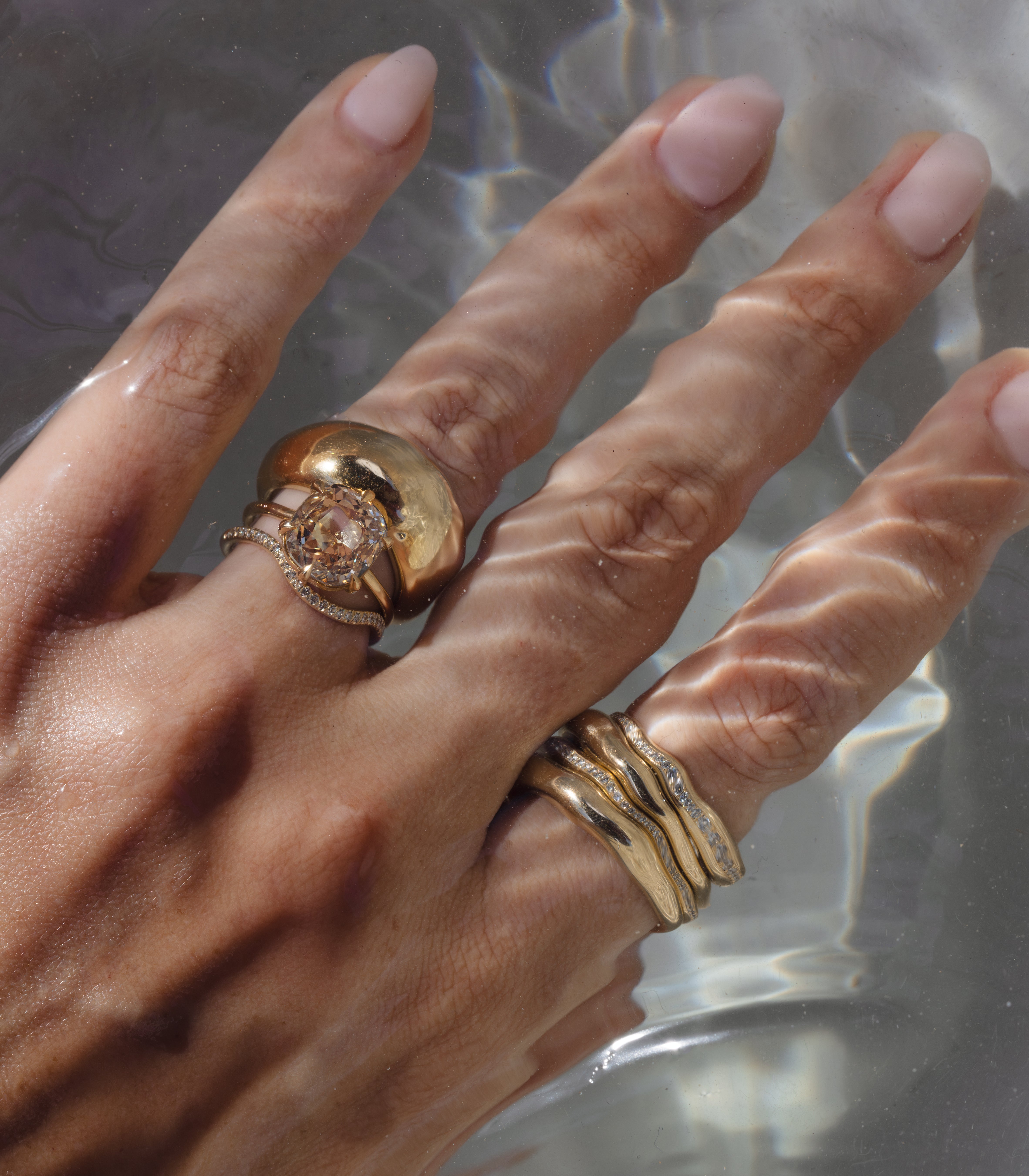 Ella Unique Engagement Ring