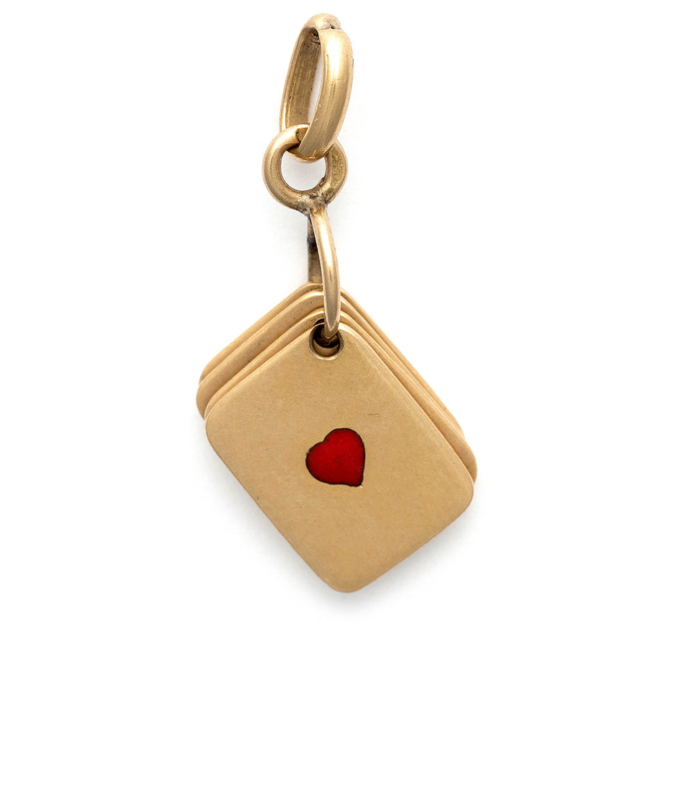 Aces High Playing Card Charm
