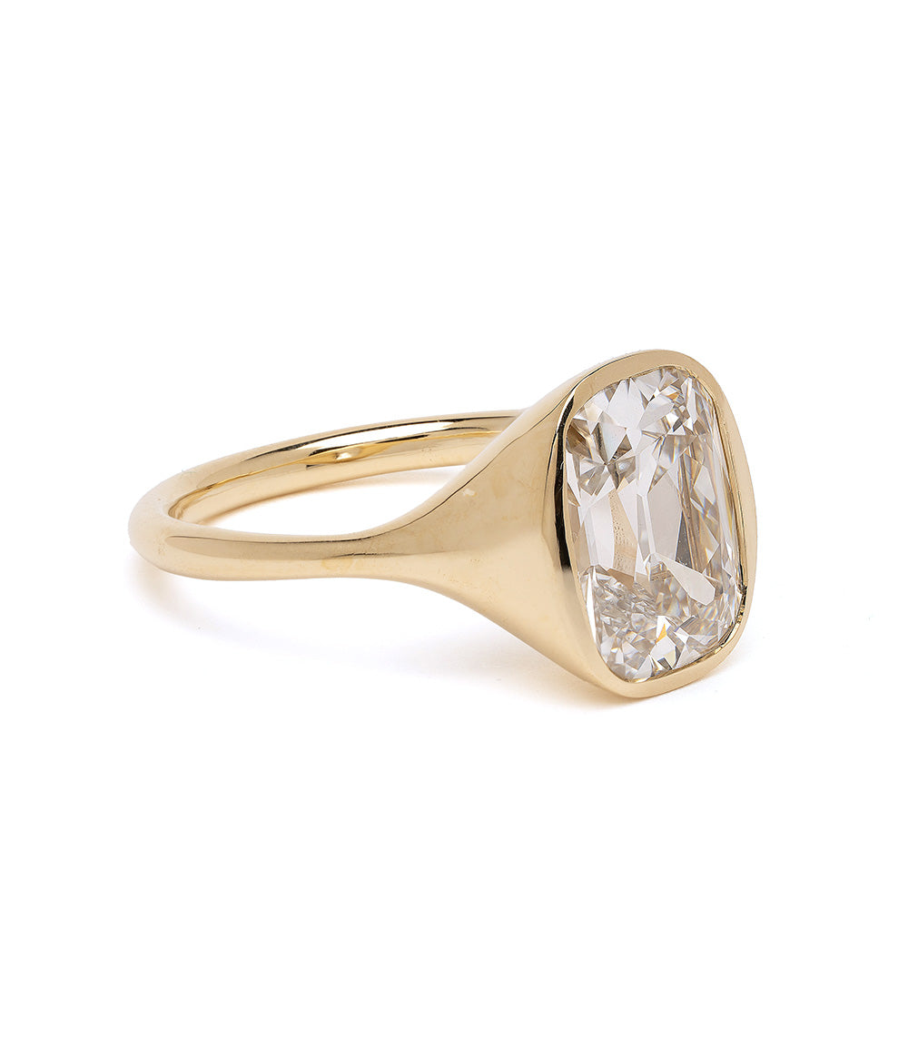 Antique Cut Diamond Engagement Ring