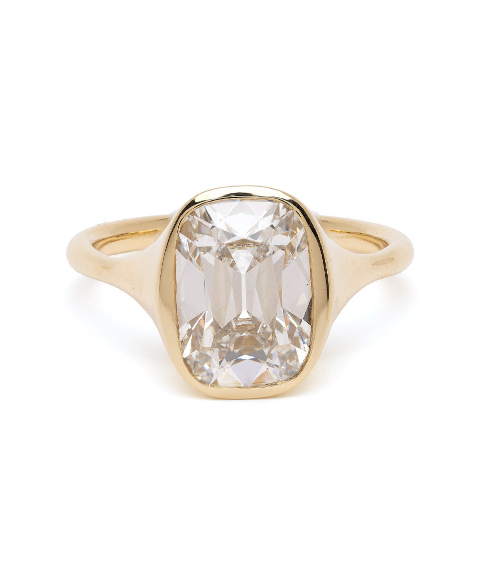 Antique Cut Diamond Engagement Ring