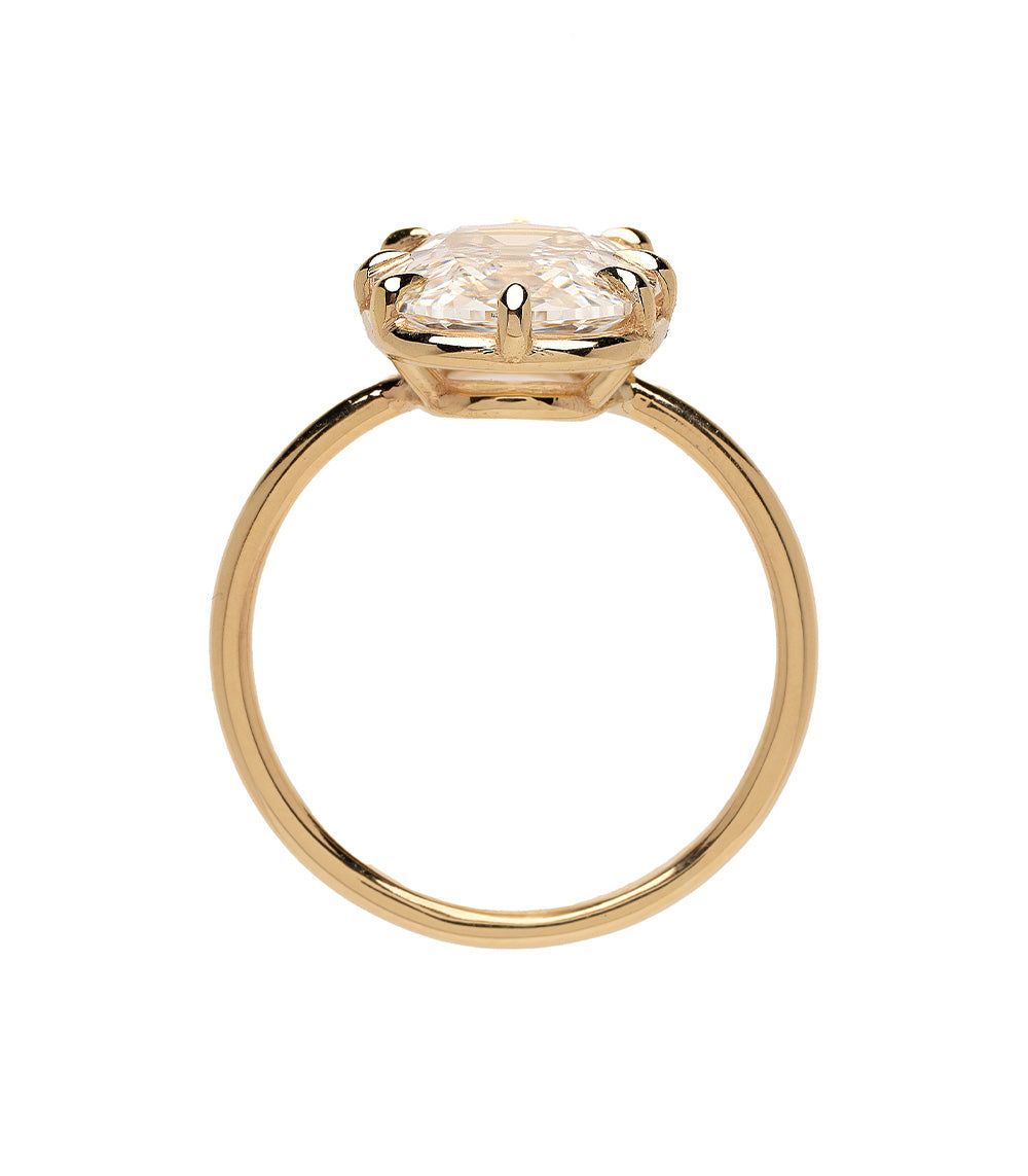 Antique Cut Diamond Engagement Ring