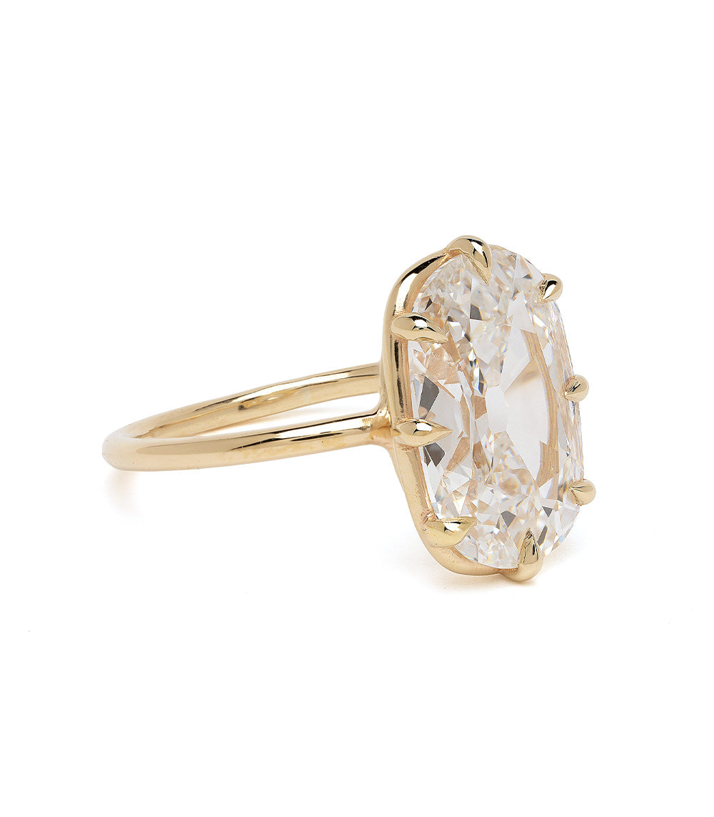 Antique Cut Diamond Engagement Ring