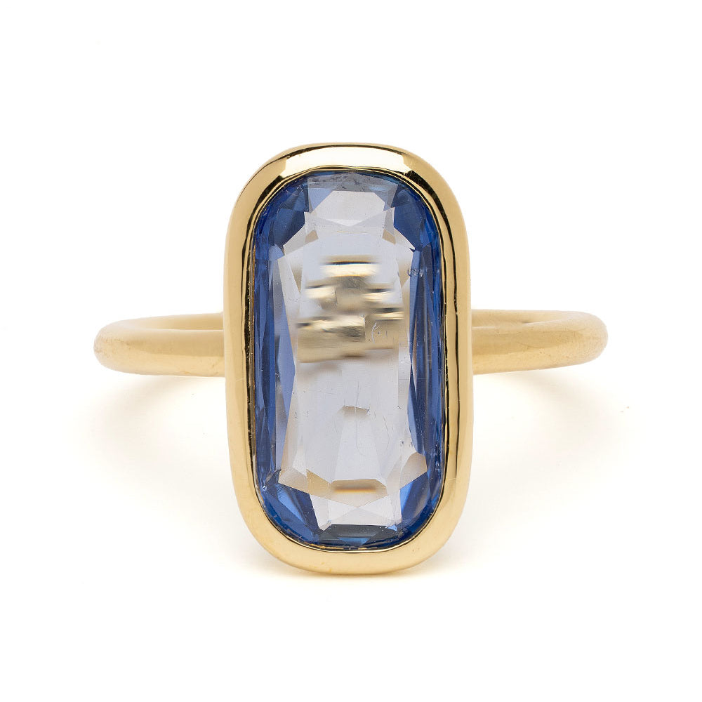 Billie Bezel Cushion Sapphire Engagement Ring Sk R94 Bz Ns Bs Cc 3.21 1
