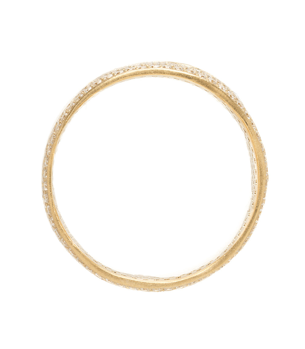 Boho Wedding Band For Engagement Rings