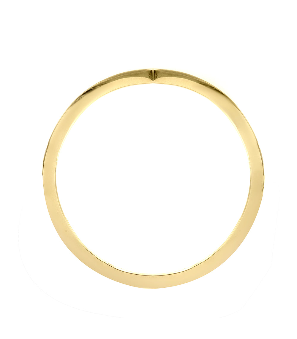 Chevron Wedding Band For Salt And Pepper Diamond Engagement Ring