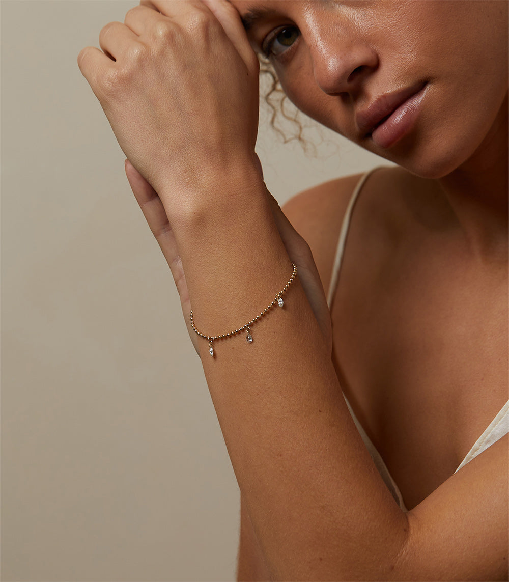 Diamond Drop Bracelet