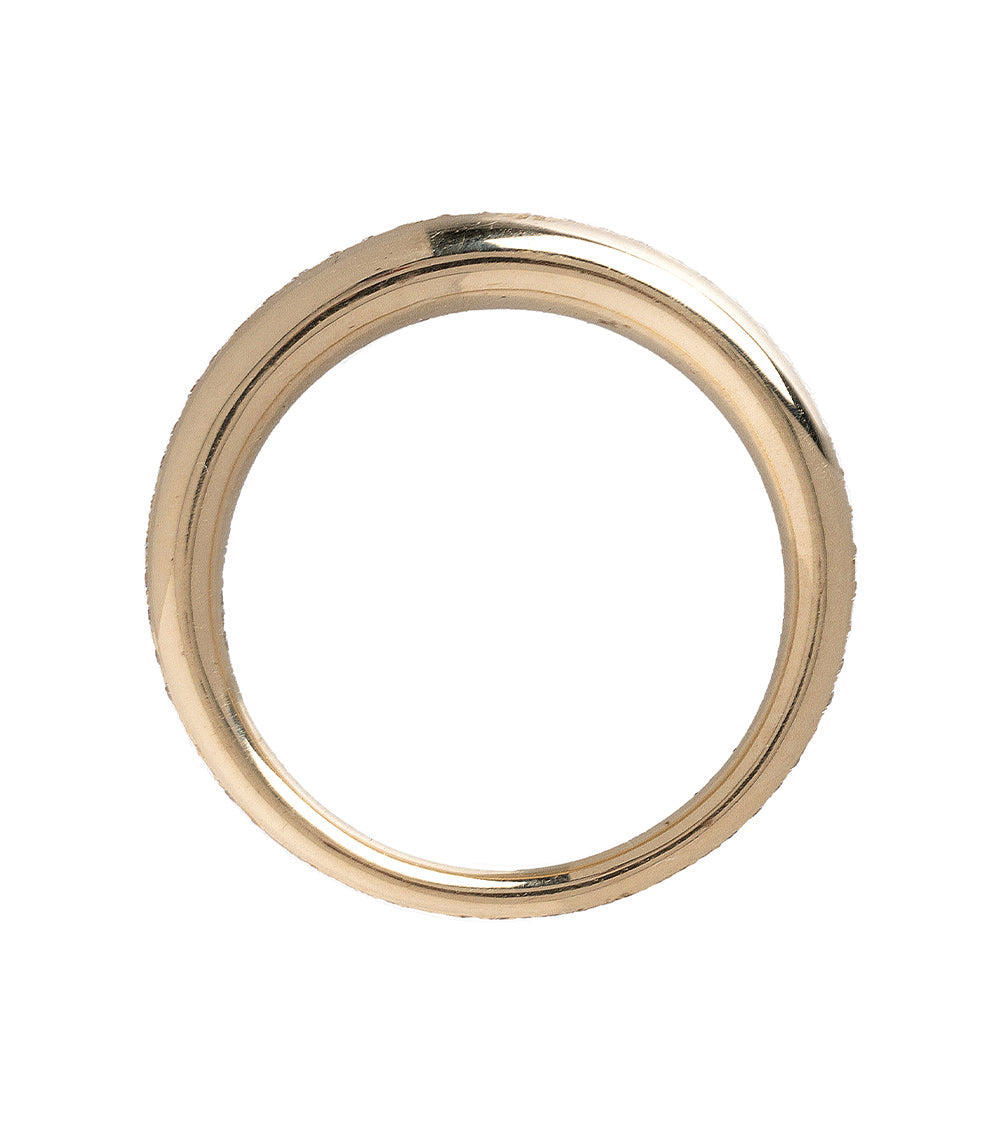 Gold Diamond Wedding Band