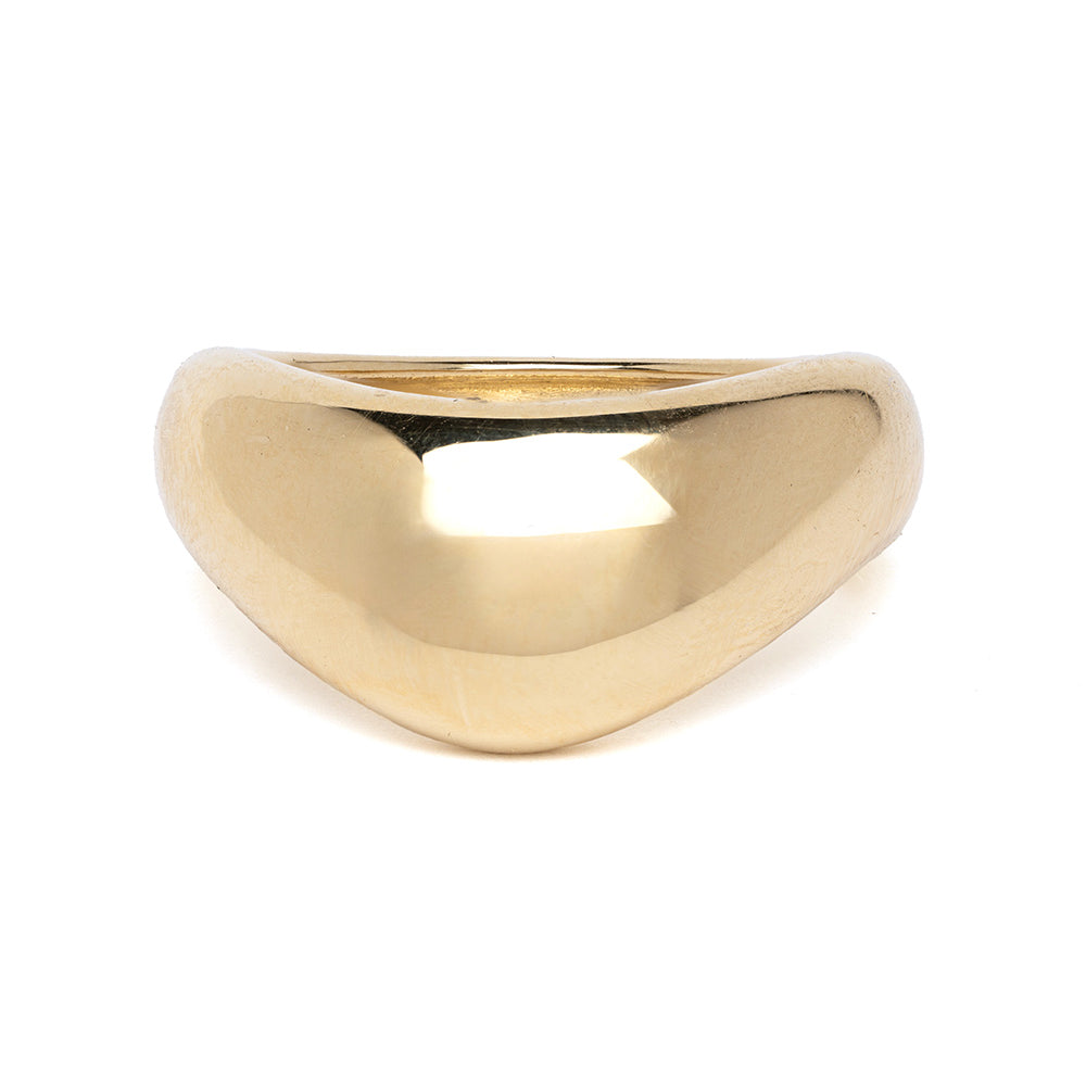 Melt Wedding Band For Brides With Unique Taste