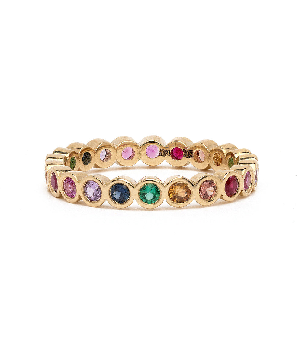Sapphire Eternity Band