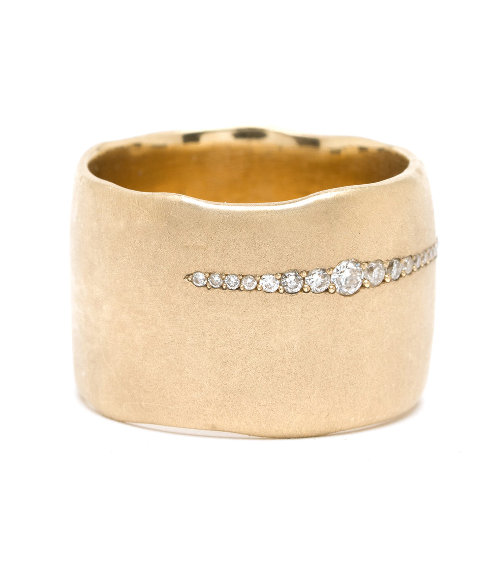 Sofia Kaman Wide Wedding Band