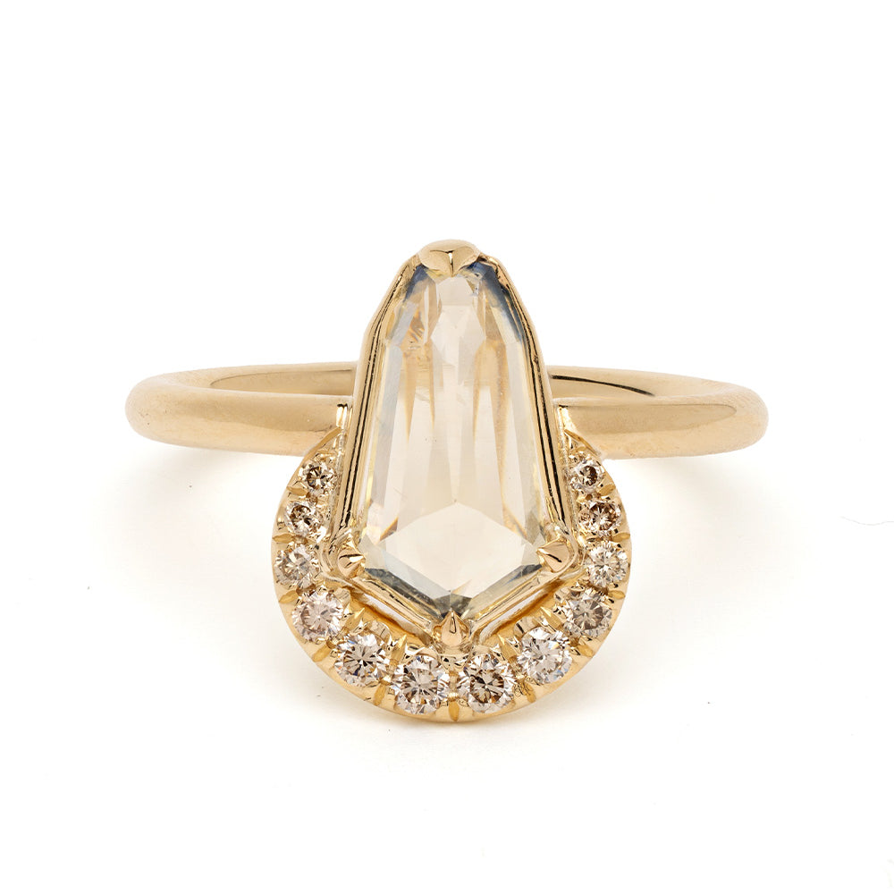 Unique Sapphire Engagement Ring