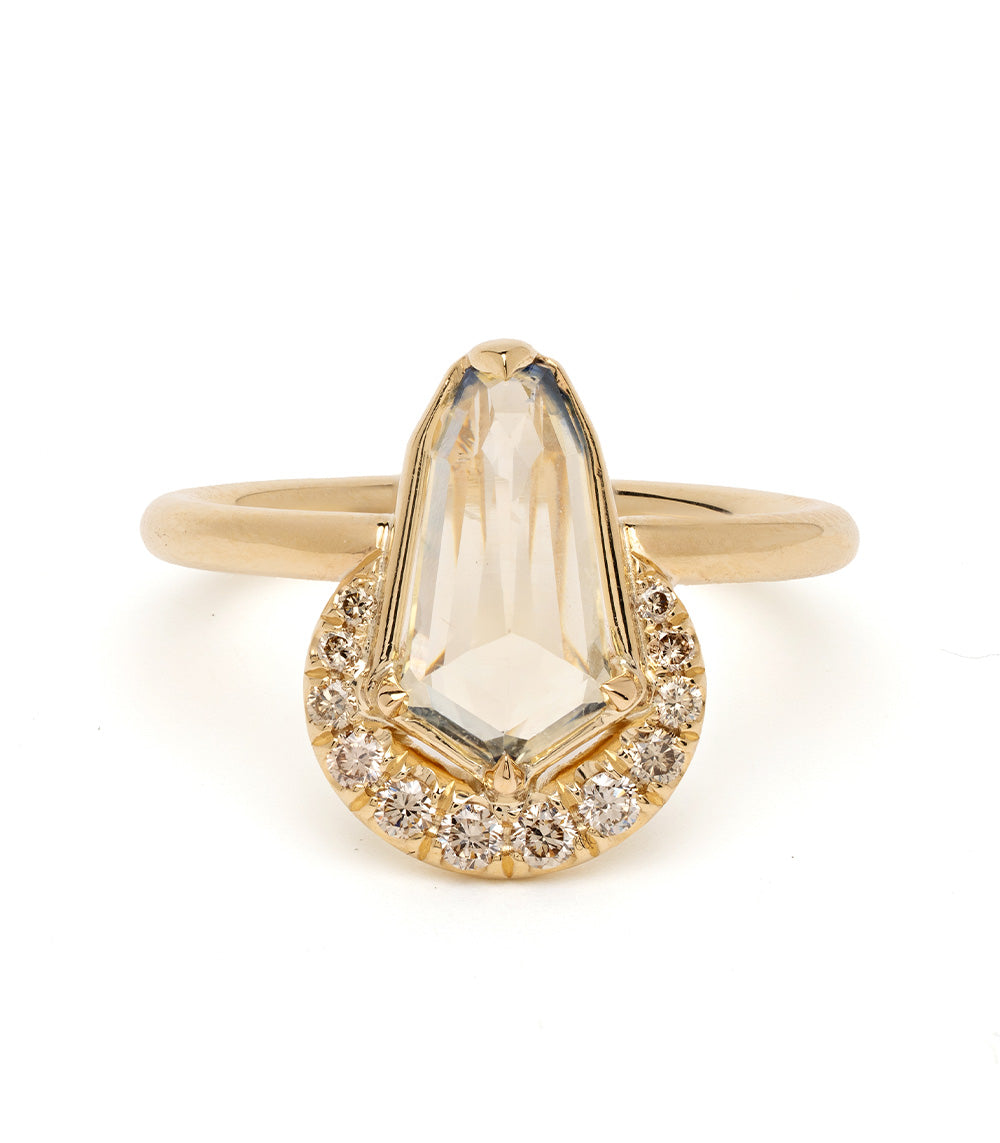 Unique Sapphire Engagement Ring