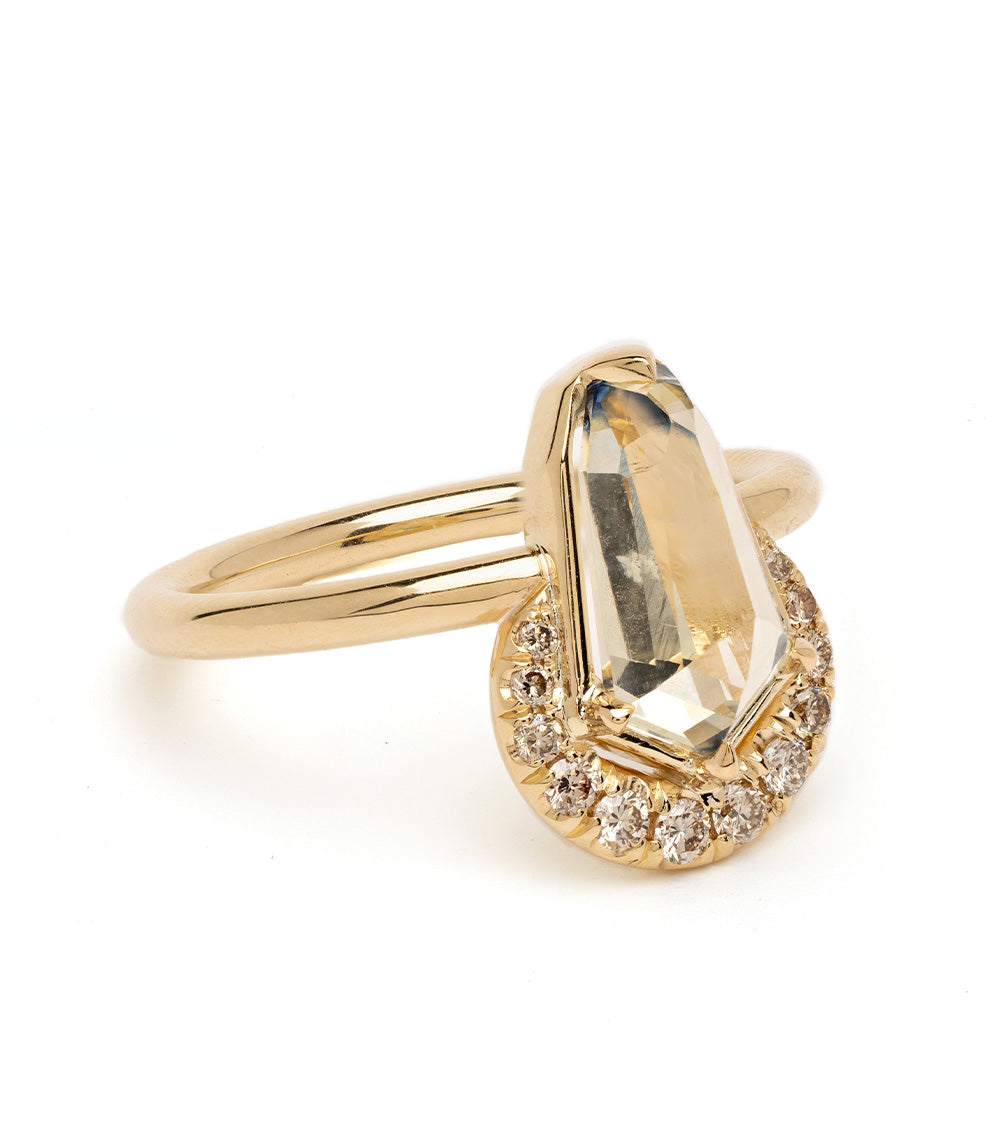 Unique Sapphire Engagement Ring