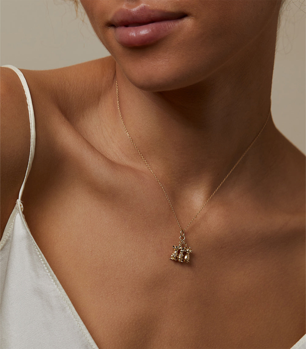 Vintage 3 Blind Mice Charm