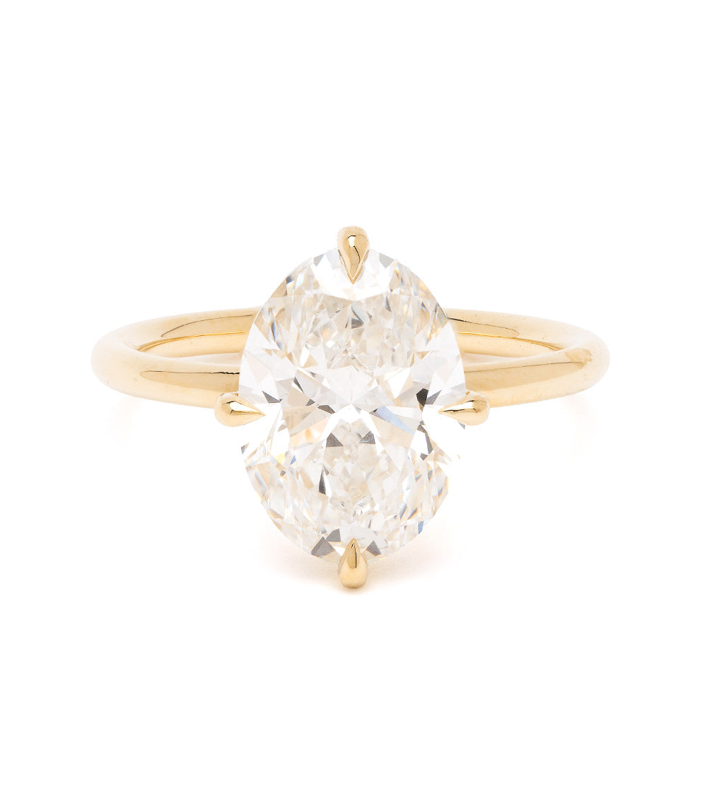 3 Carat Timeless Oval Diamond Ring Lab Grown 1