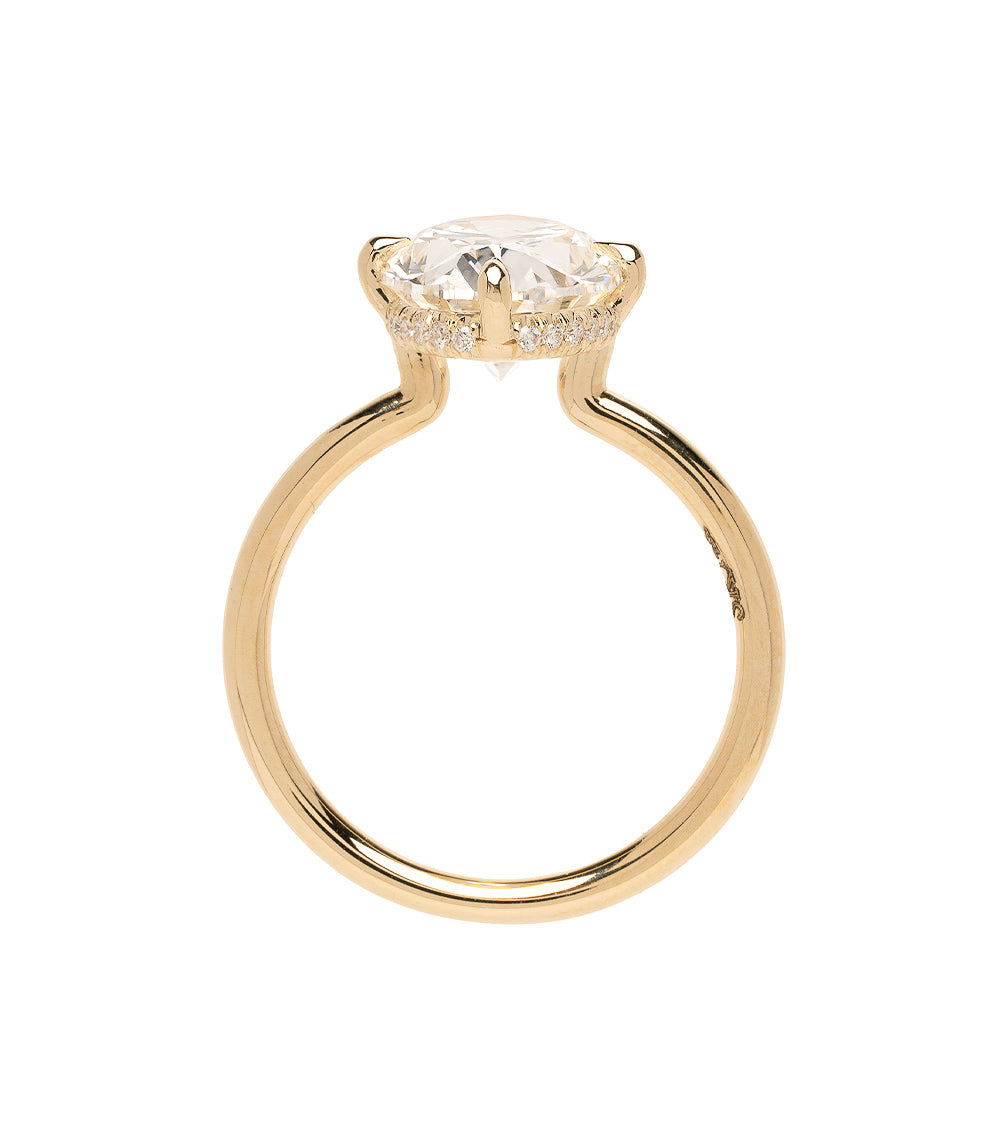 3 Carat Timeless Oval Diamond Ring Lab Grown 3