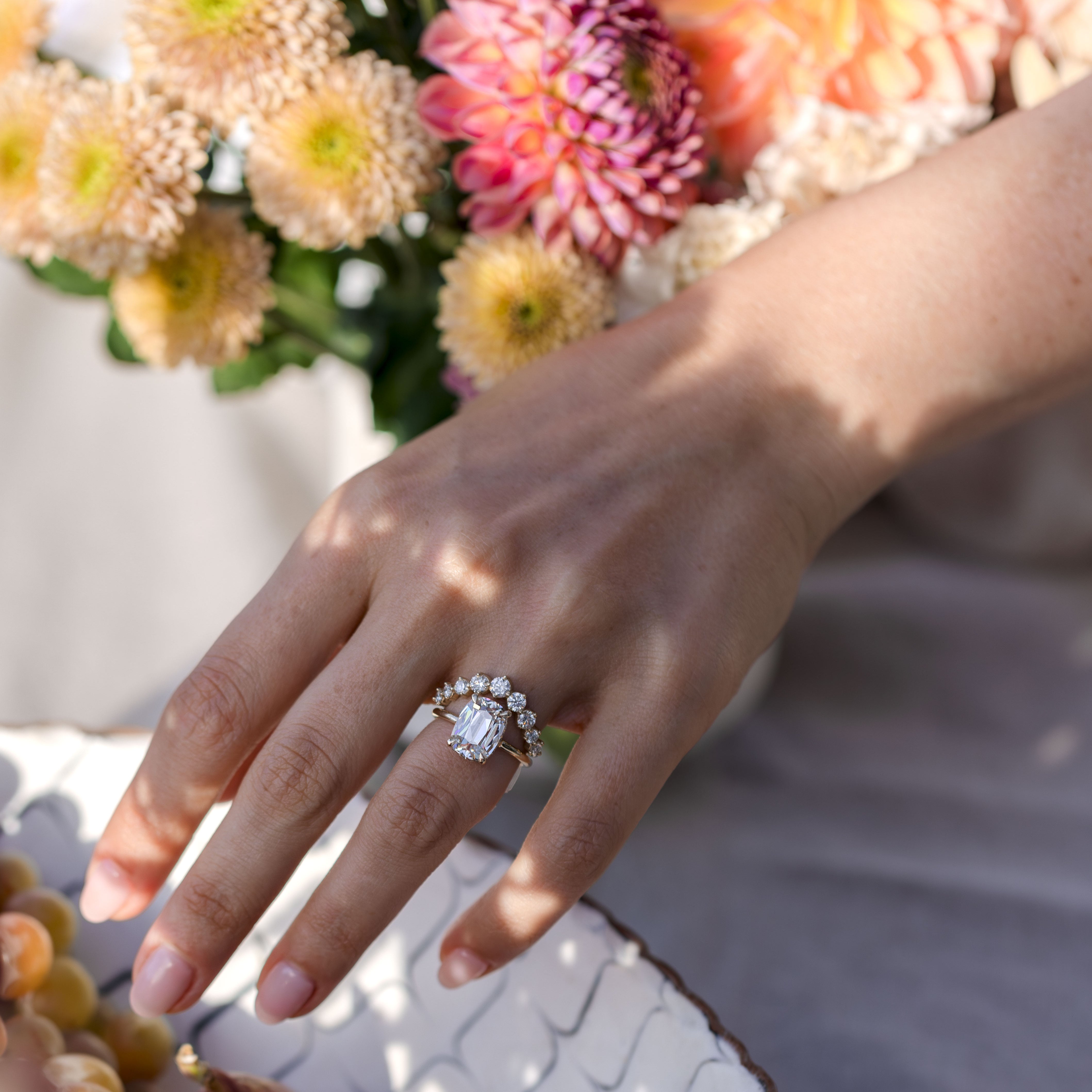 Billie Unique Engagement Ring