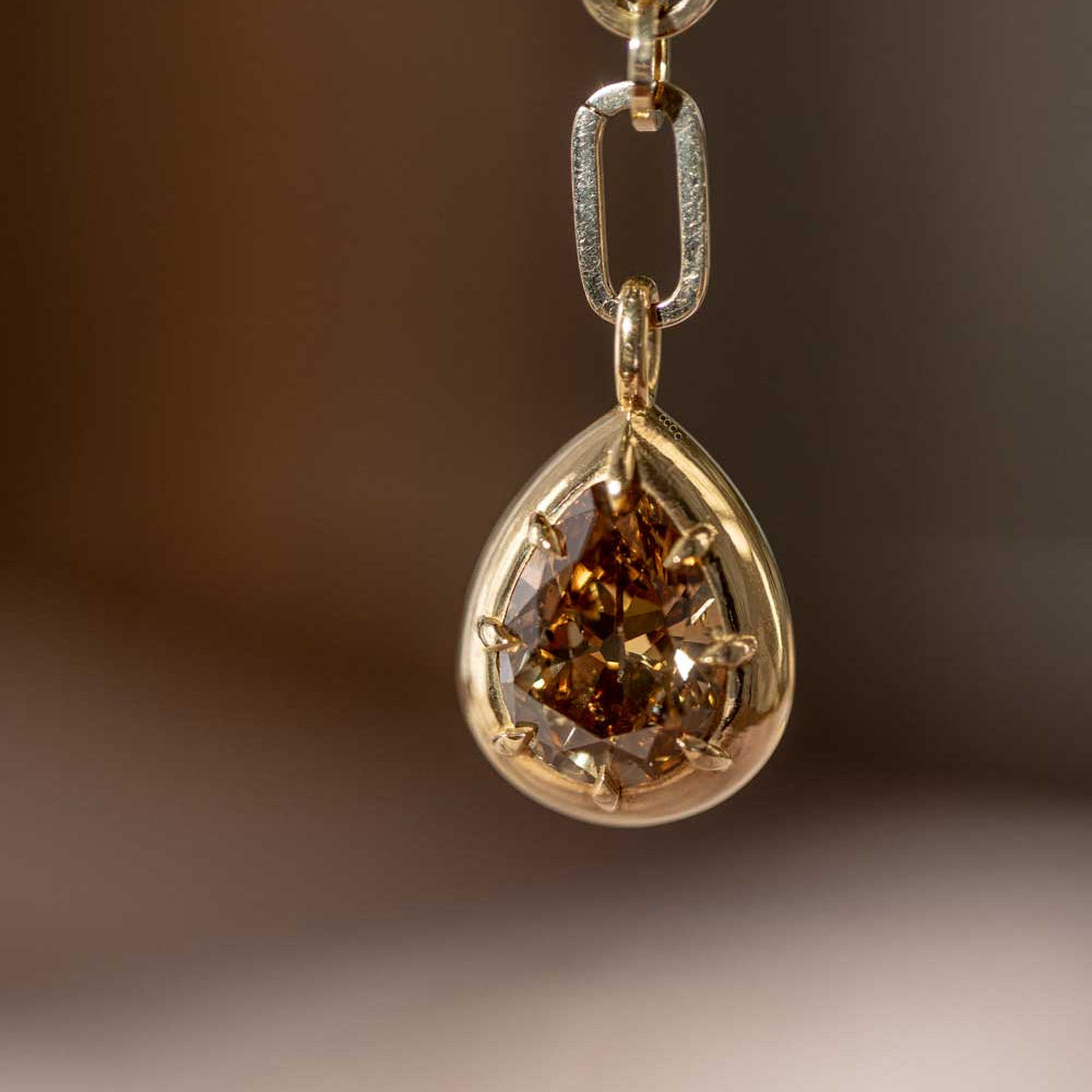 Cora Pendant 7ct Diamond Pendant