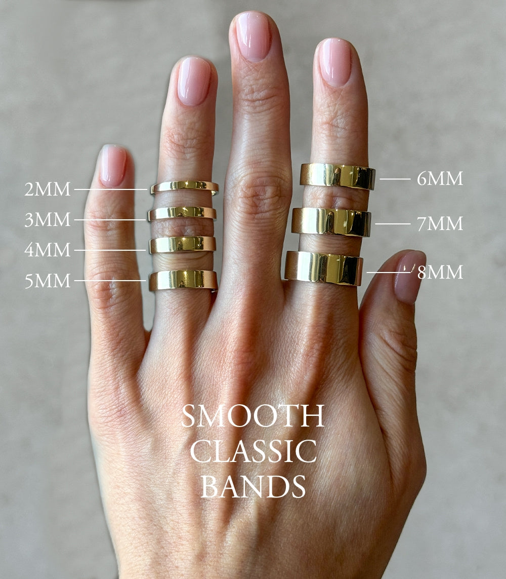Smooth Classic Band 6MM – Sofia Kaman