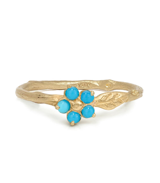 Daisy Twig Band - Turquoise Daisy Twig Stacking Band
