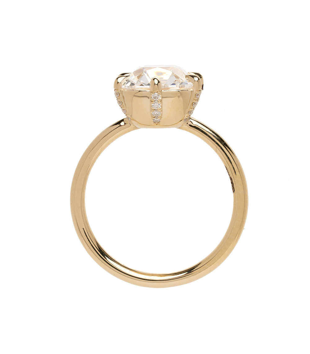 Antique Cushion Cut Diamond Engagement Ring 3