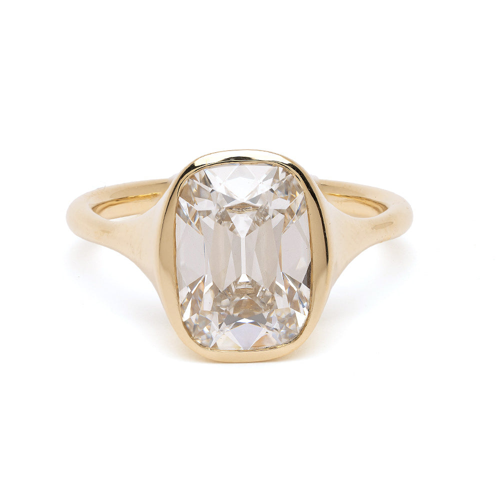Antique Cut Diamond Engagement Ring