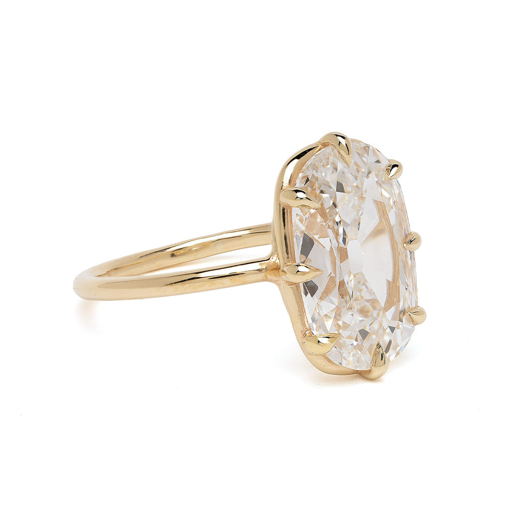 Antique Cut Diamond Engagement Ring