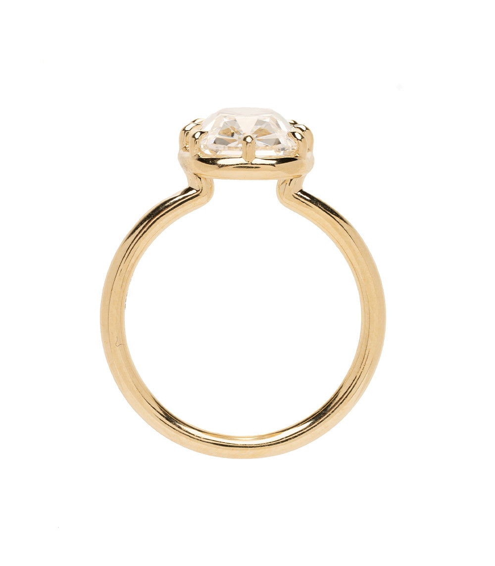 Antique Inspired Modern Cushion Engagement Ring 3