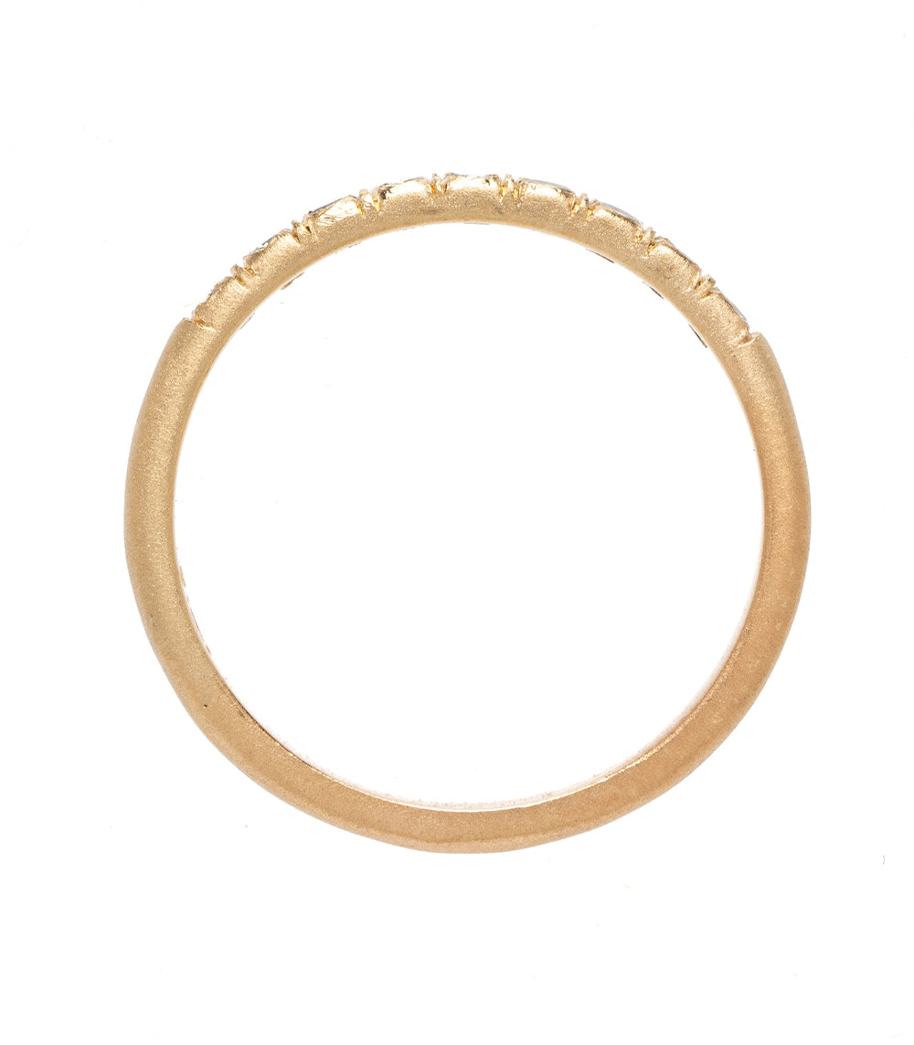 Boho Wedding Band For Engagement Rings
