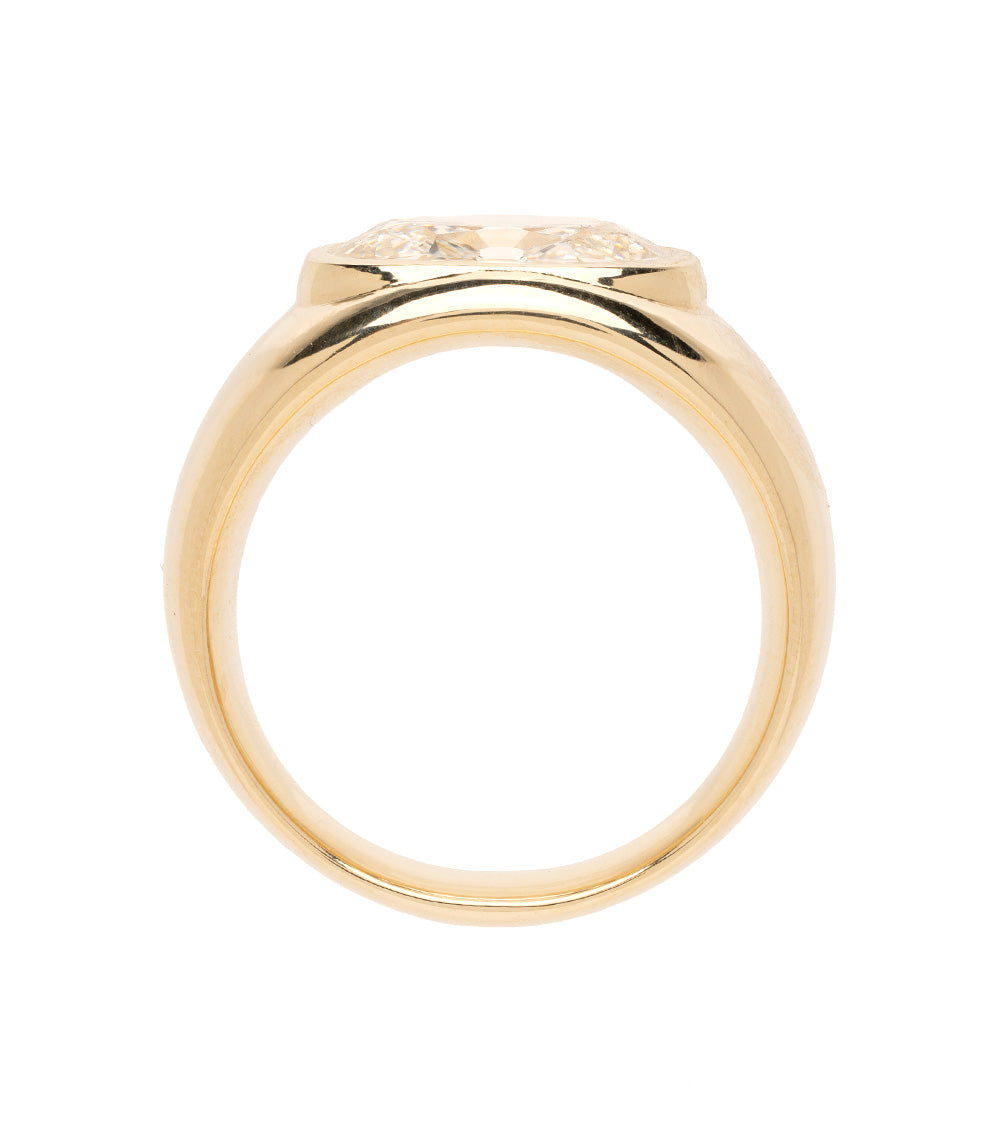 Bold Gold Chunky Ring