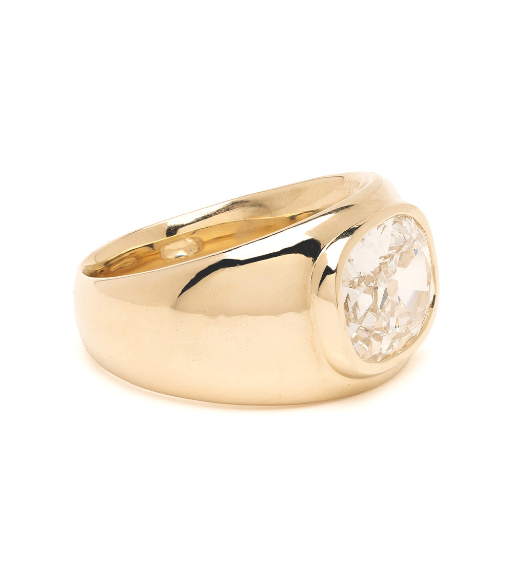 Bold Gold Chunky Ring