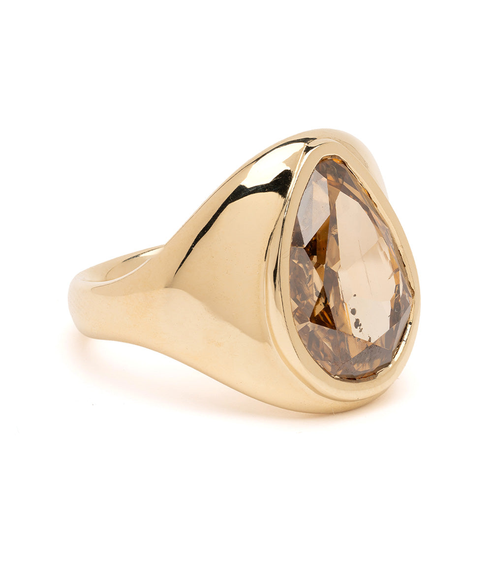 Bold Gold Chunky Ring