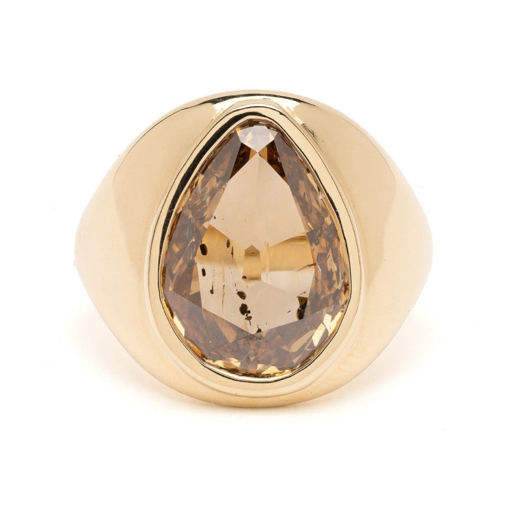 Bold Gold Chunky Ring