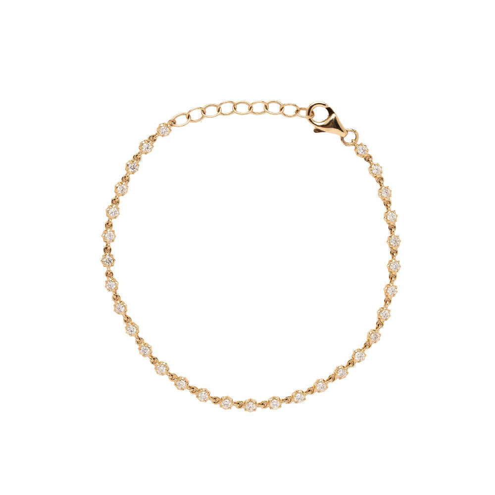 Bracelet Tapered Diamonds