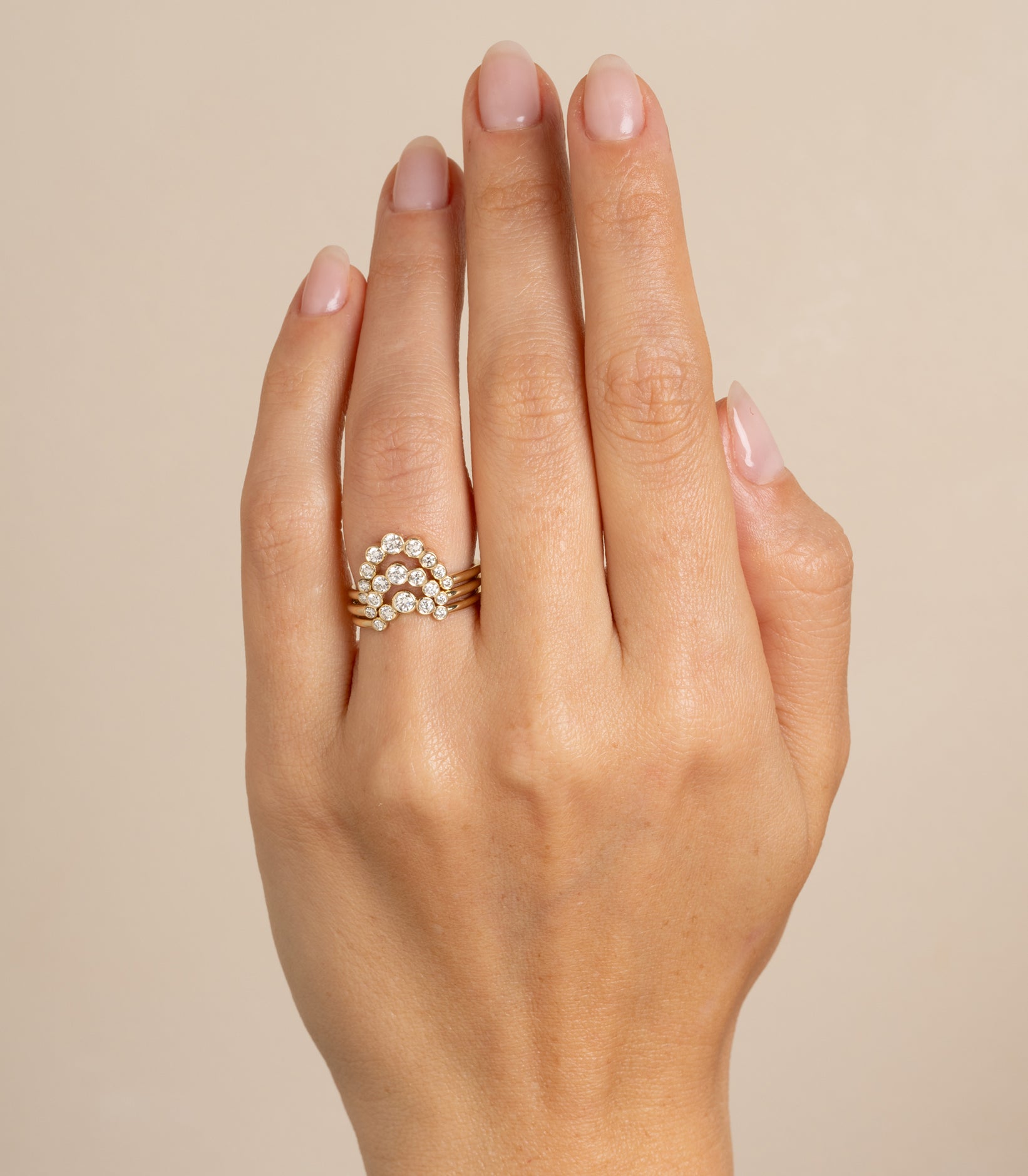 k*g様 HAND - RING Vintage Inspired Paisley Diamond Engagement Ring – Kirk Kara