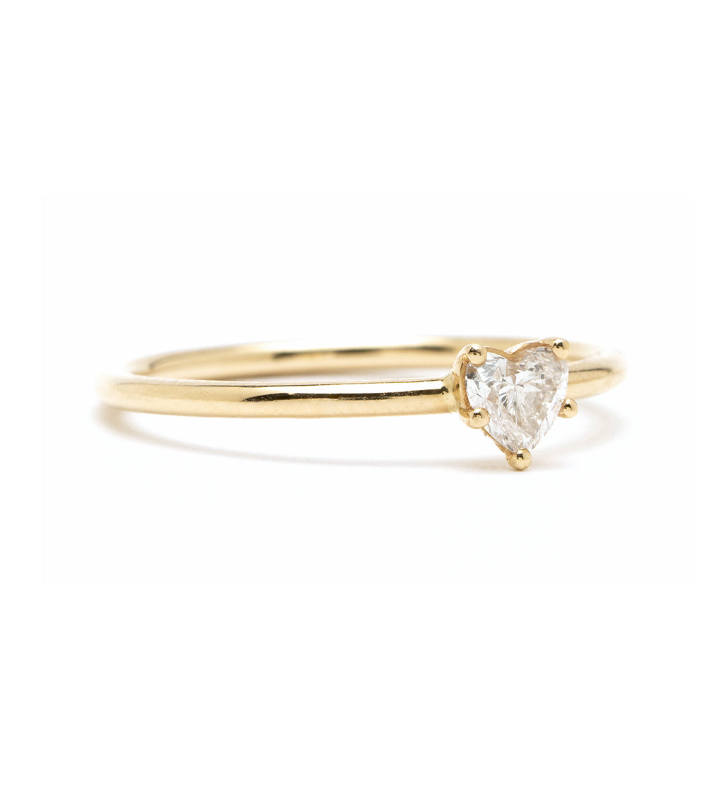 Diamond Heart Ring