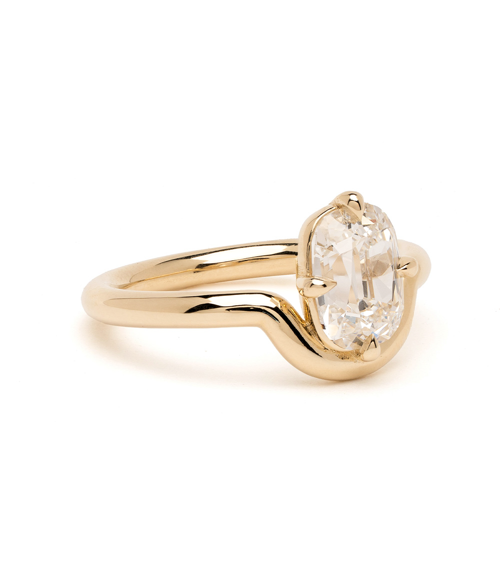 Diamond Pinky Ring