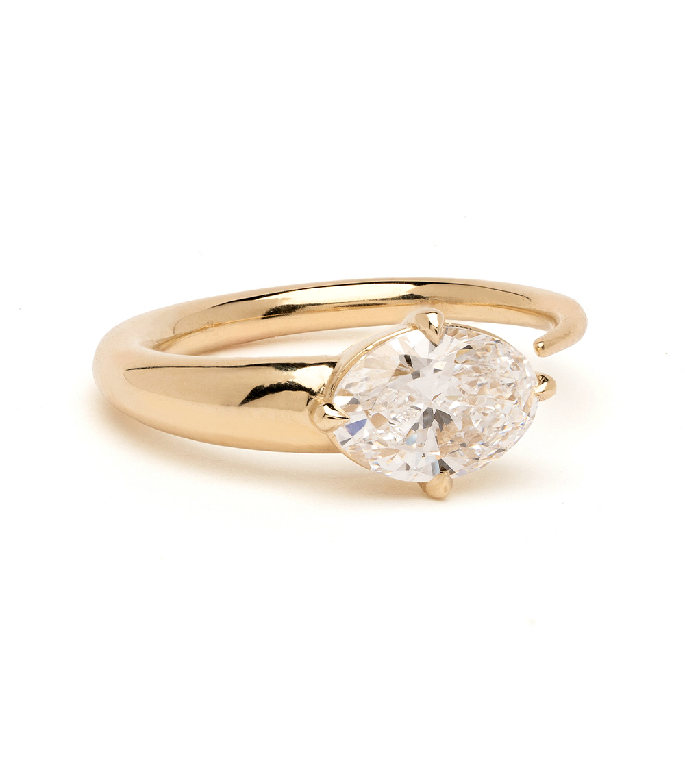 Diamond Pinky Ring