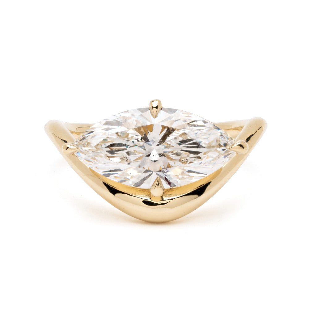 East West Marquise Diamond Ring Melt 1