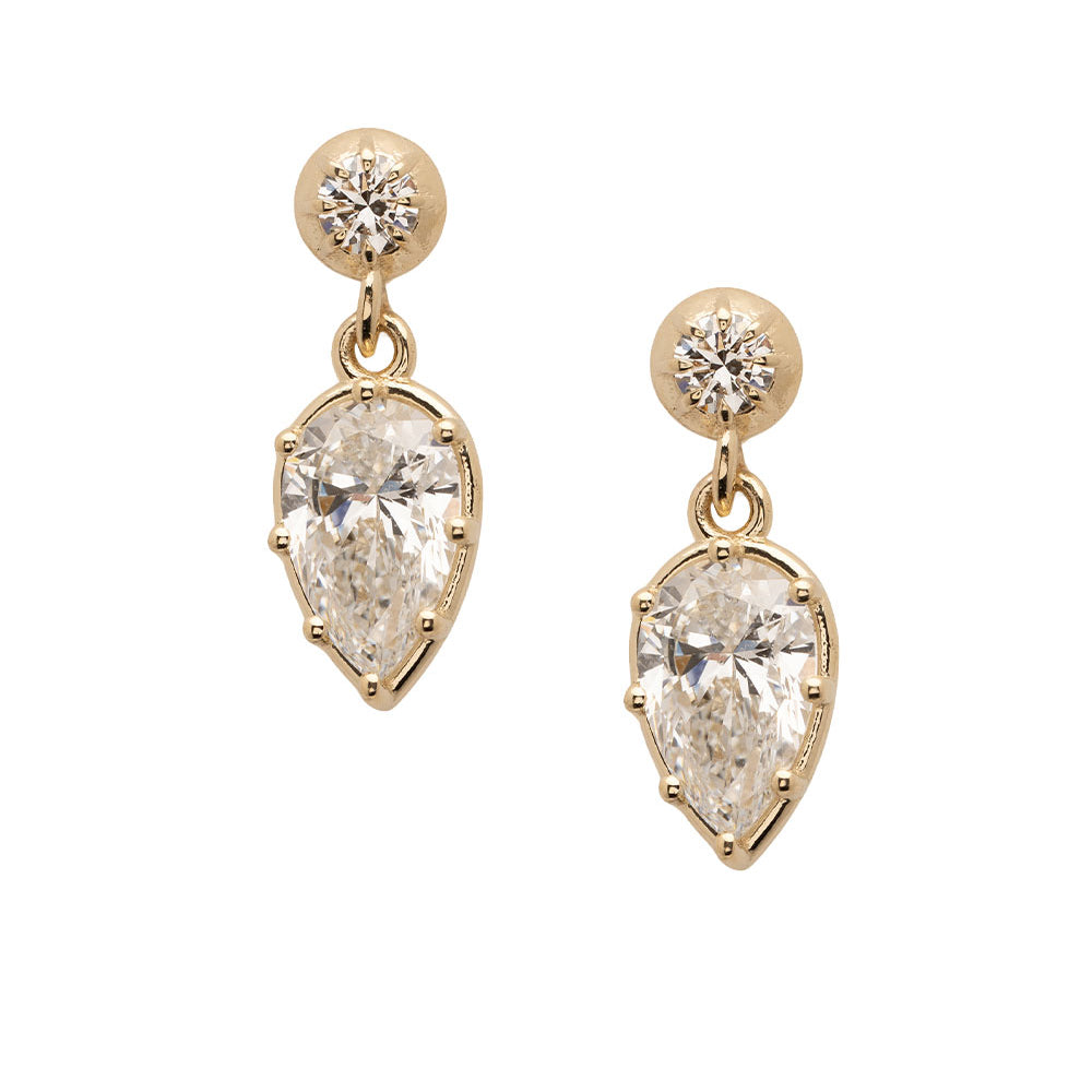 Gigi Pear Earring Set