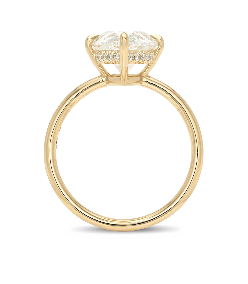 Gold And Diamond Unique Engagement Rings