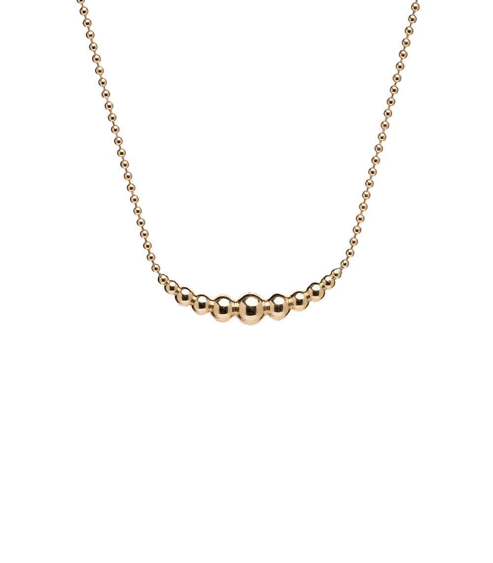 Gold Ball Necklace