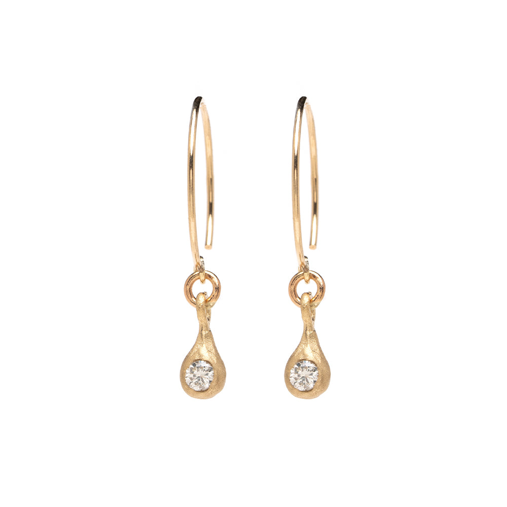 Gold Diamond Earrings For Engagement Ring Styles