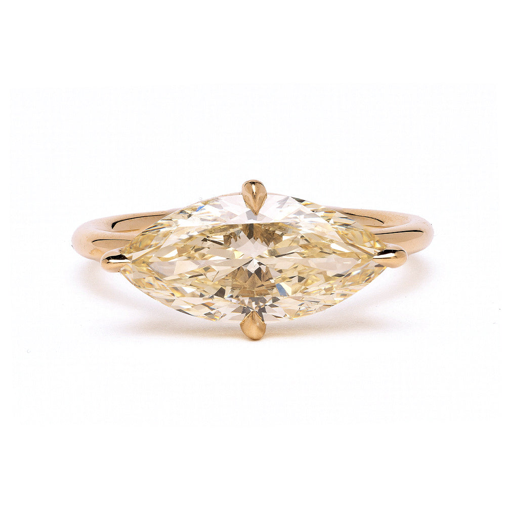 Marquise Diamond Engagement Ring