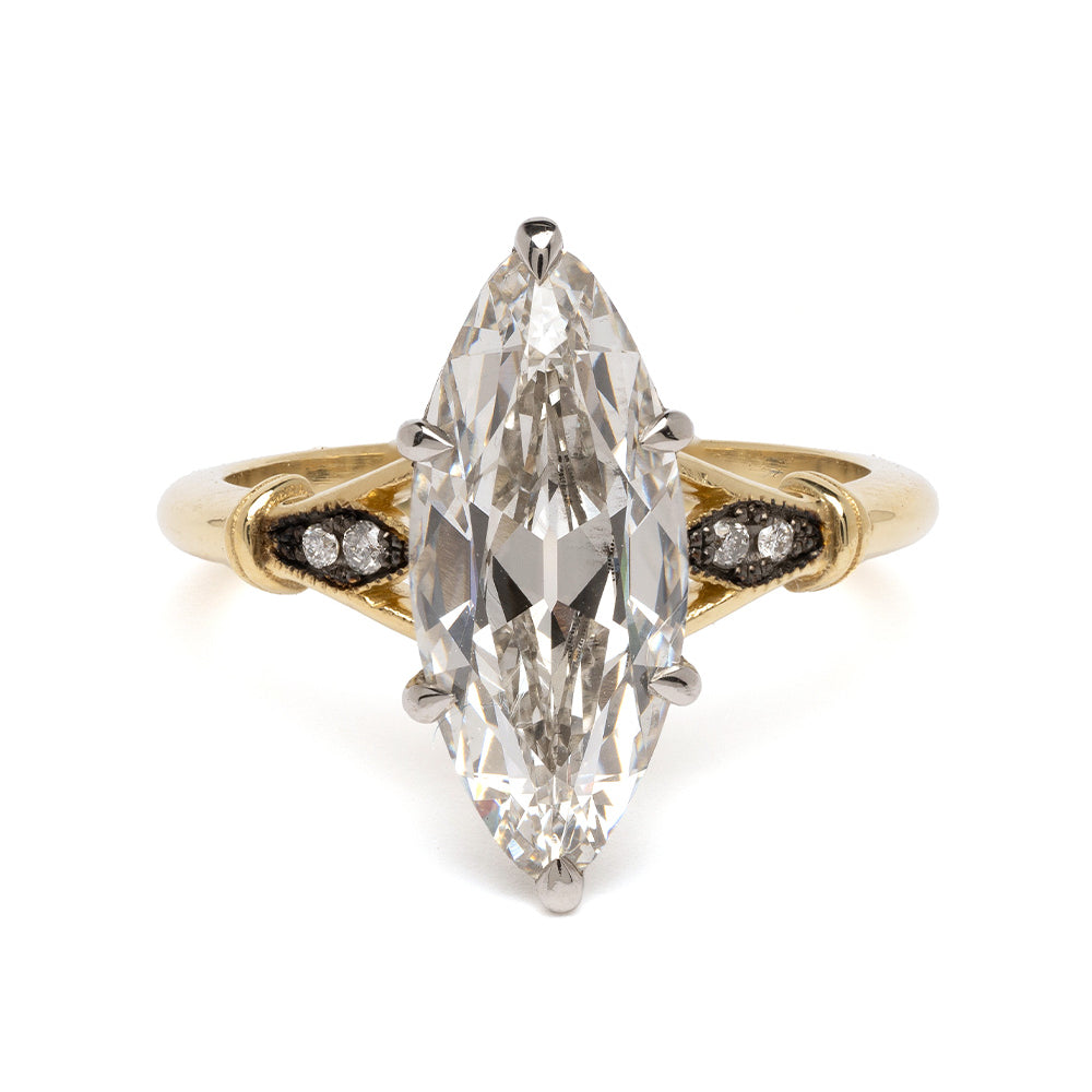 Marquise Diamond Engagement Ring