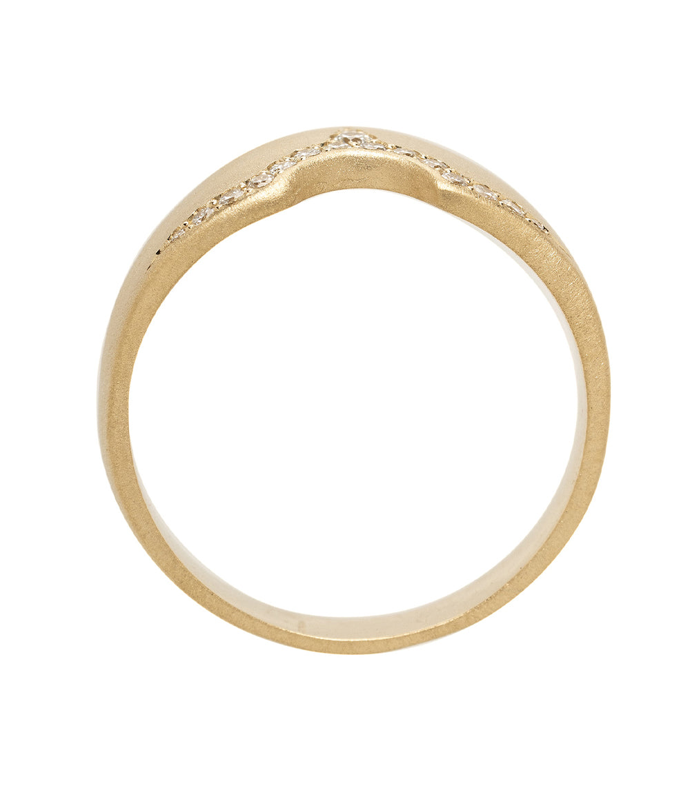Nesting Band For Unique Engagement Rings