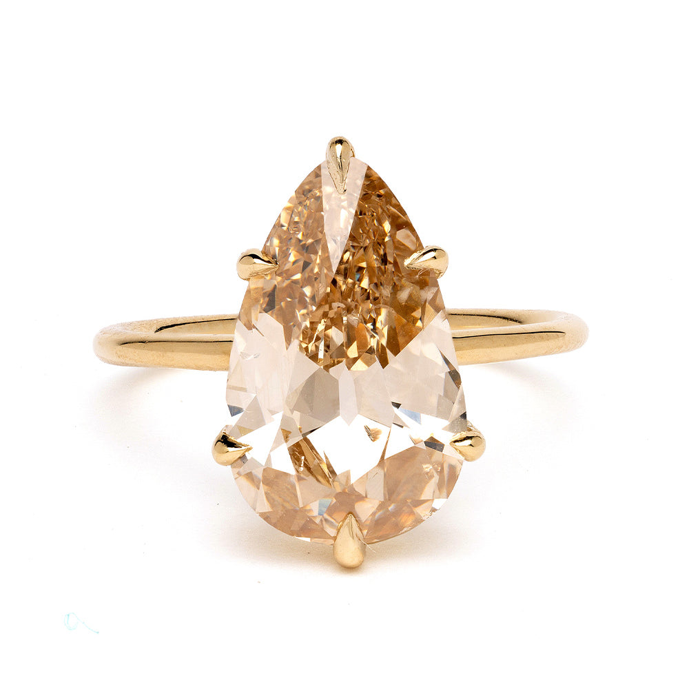 Pear Diamond Engagement Ring