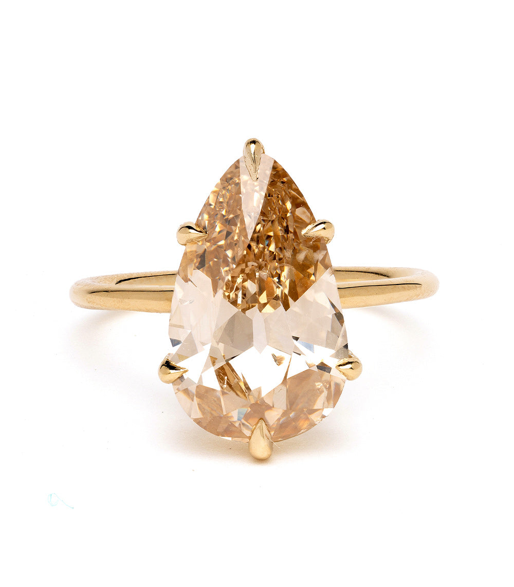 Pear Diamond Engagement Ring