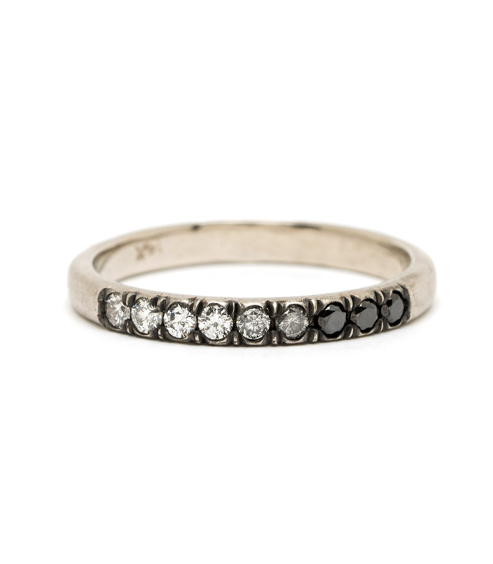 Salt And Pepper Wedding Band