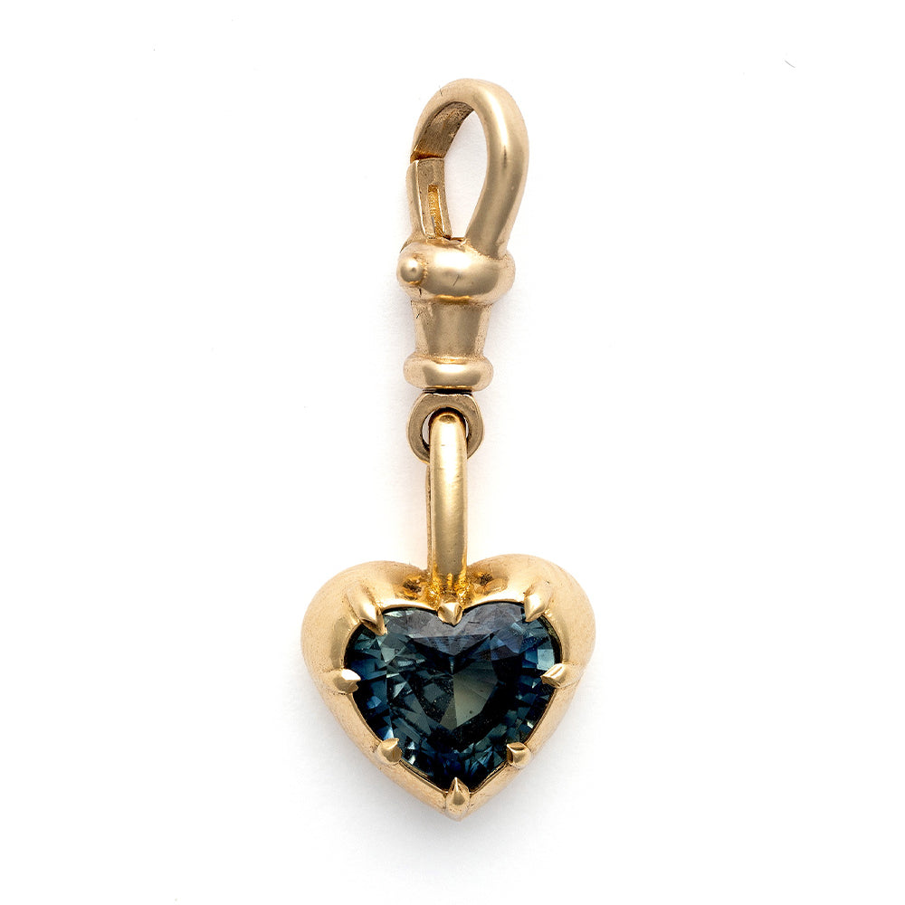 Sapphire Heart Pendant For Unique Engagement Rings